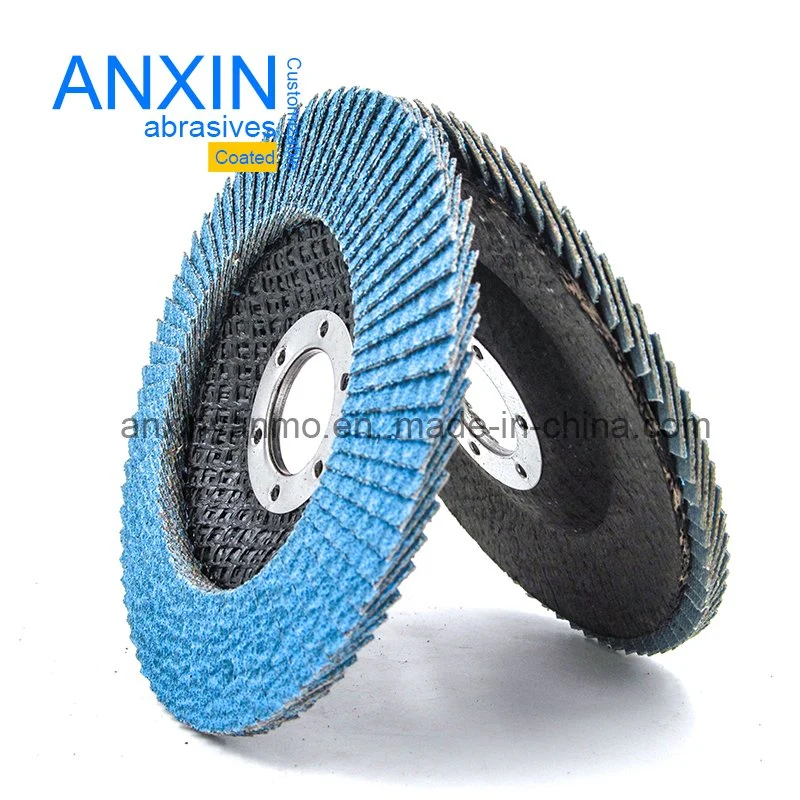 Blue Ceramic Abrasive Flap Disc for Grinding or Polishing