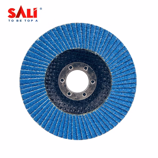 Disco abrasivo de láminas de alúmina Sali de 125 mm x 22,2 mm