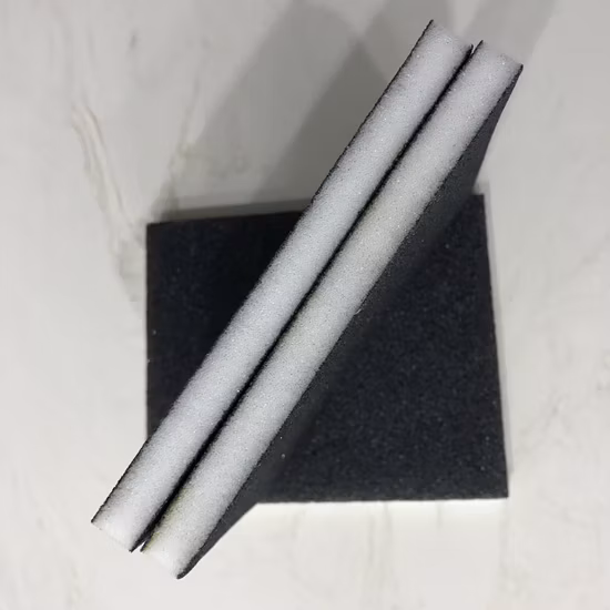 Estropajo de esponja de lijado de limpieza de eliminación pesada con área grande de arena